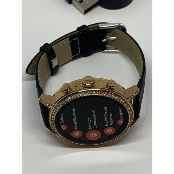 Fossil Gen 4 Authentic Digital Dial Smart Watch Custom Band FTW6011 QT508 - Picture 8 of 12